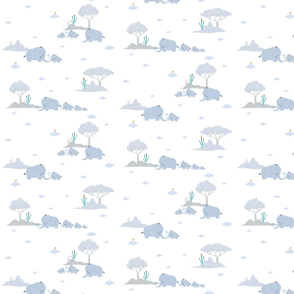 Albany Wallpaper Elephant family 38128-1