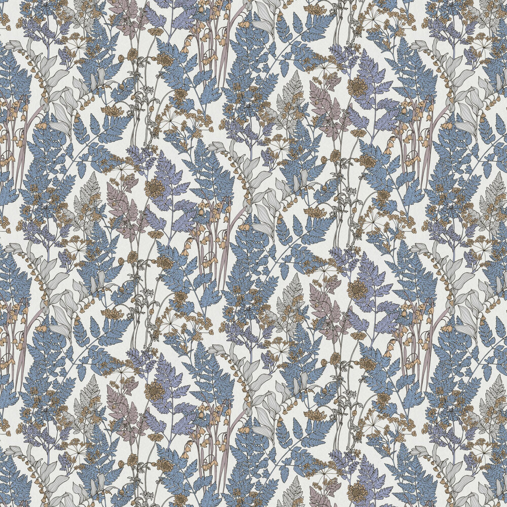 Field of Flowers Wallpaper - Light Blue - by Architects Paper