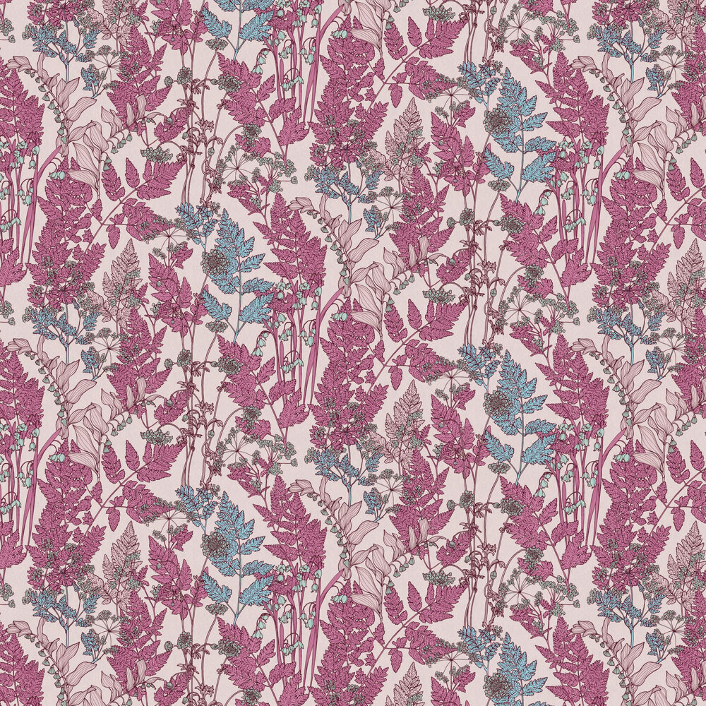 Field of Flowers Wallpaper - Pink - by Architects Paper
