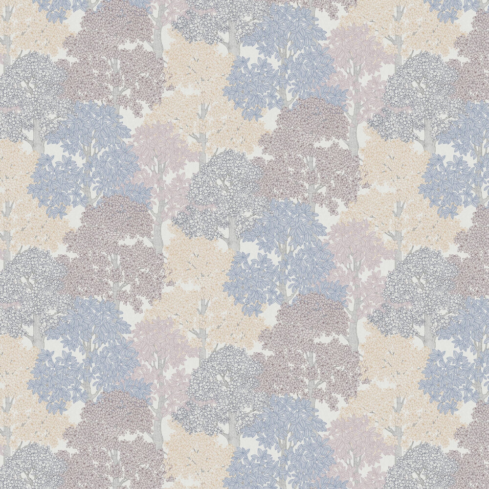 Forest Wallpaper - Light Grey - by Architects Paper