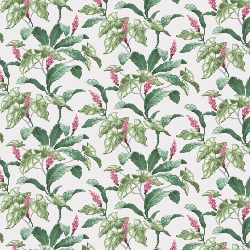 Meridian Parade Wallpaper - Green - by Crown