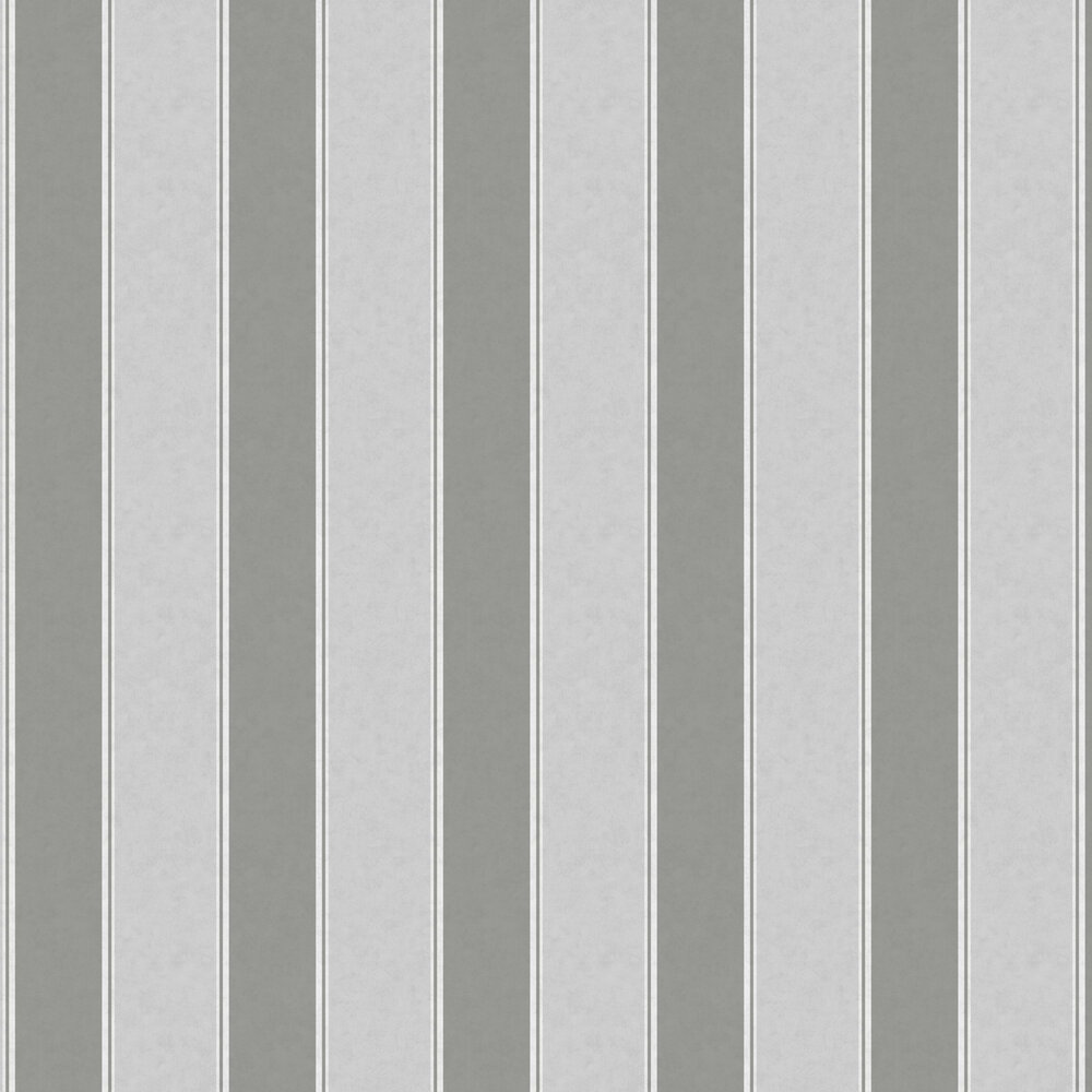 Stripe Wallpaper - Grey - by Crown