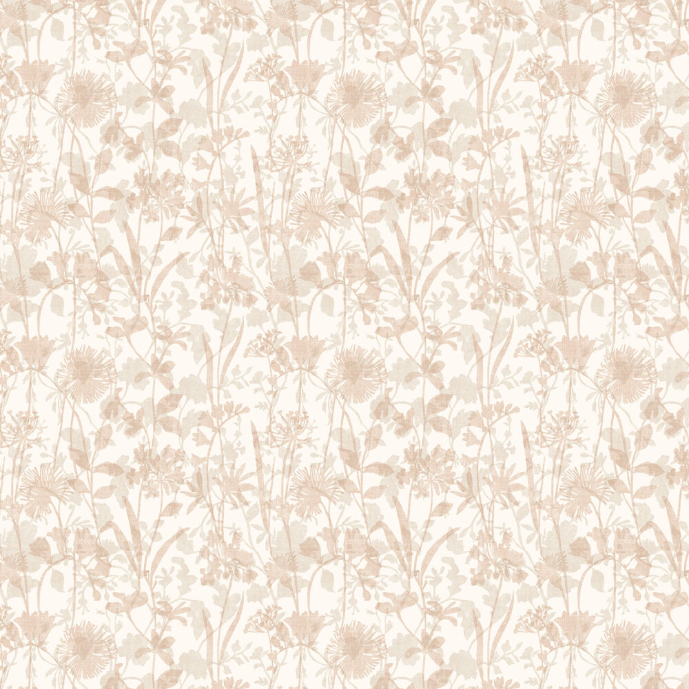 Aubree Wallpaper - Coral - by A Street Prints