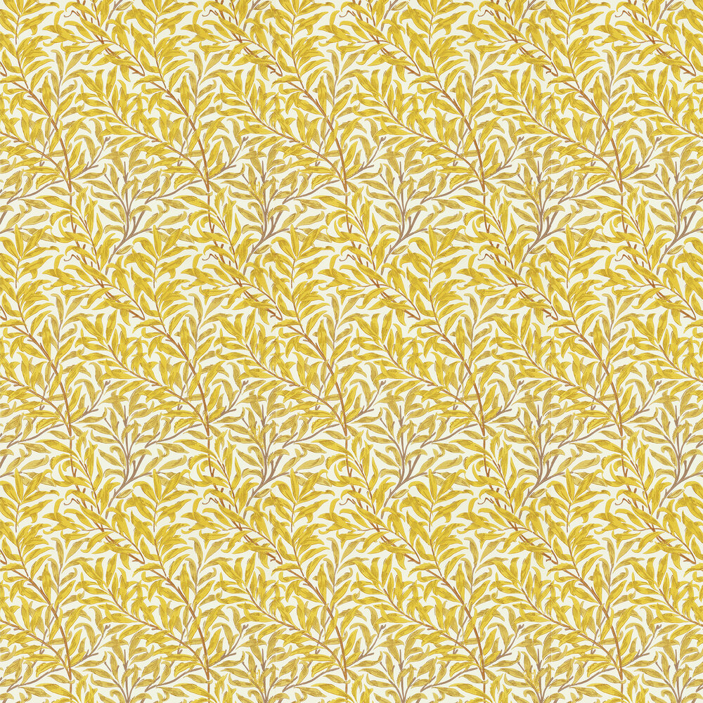 Willow Bough Wallpaper - Summer Yellow - by Morris