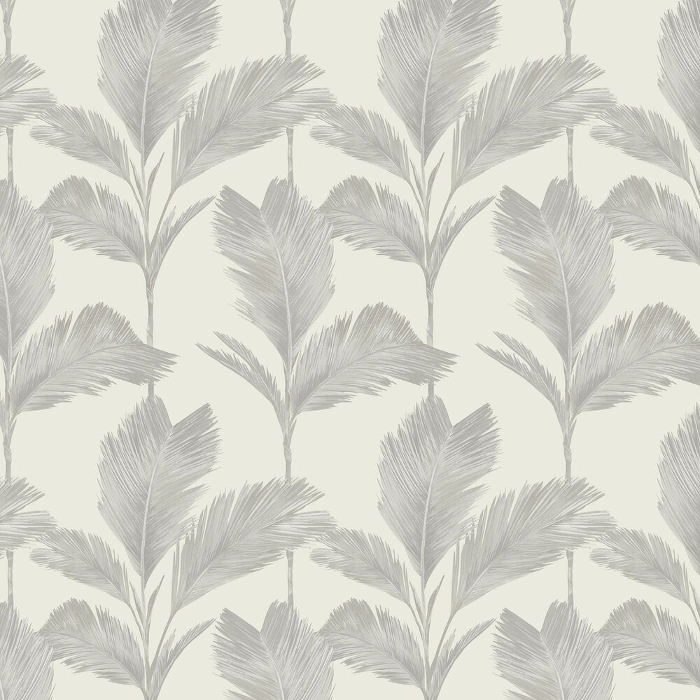 Alessia Wallpaper - Silver / Off White - by Albany