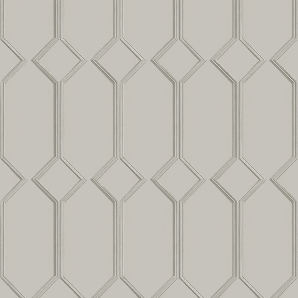 Alessia Panel Wallpaper - Off White - by Albany