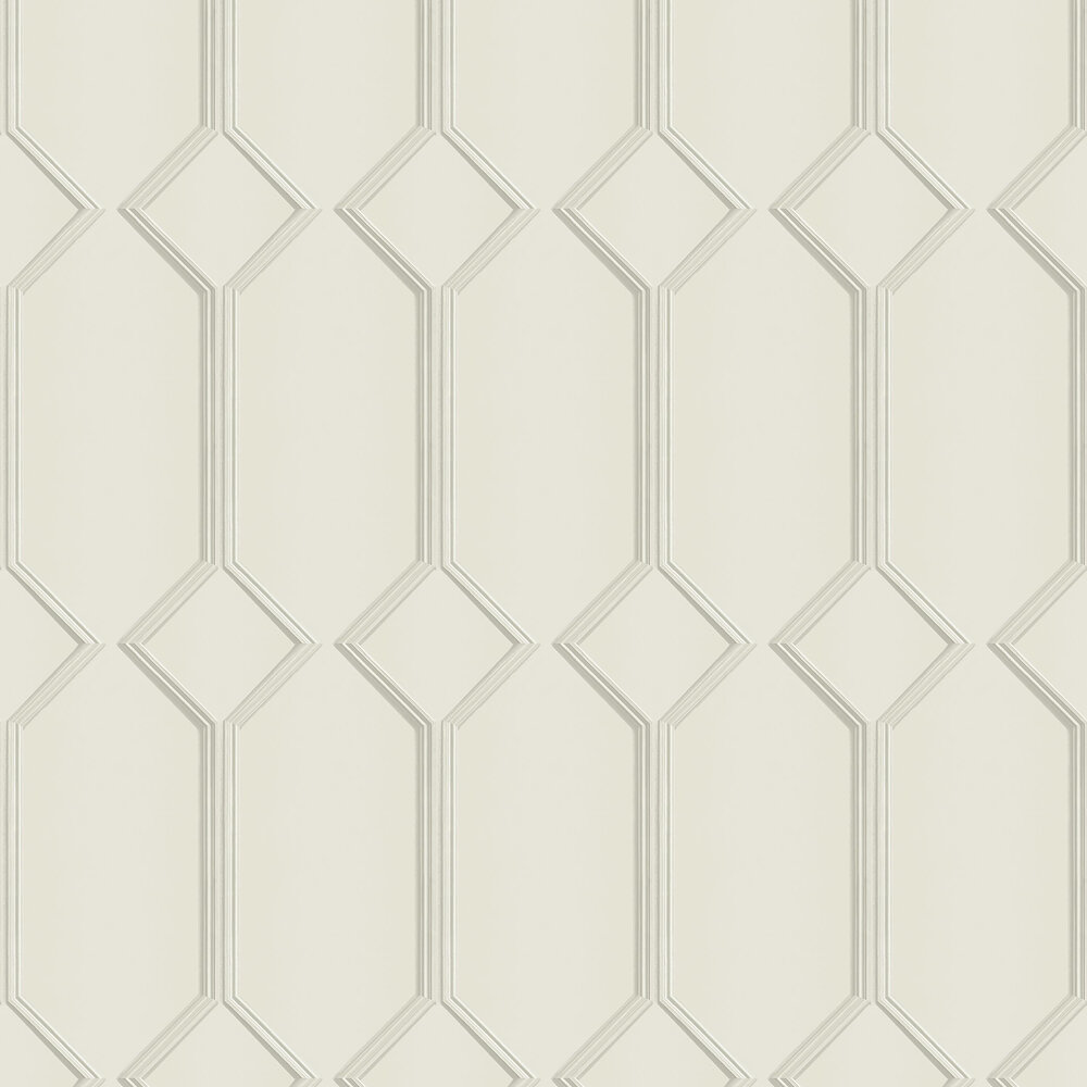 Alessia Panel Wallpaper - Cream - by Albany