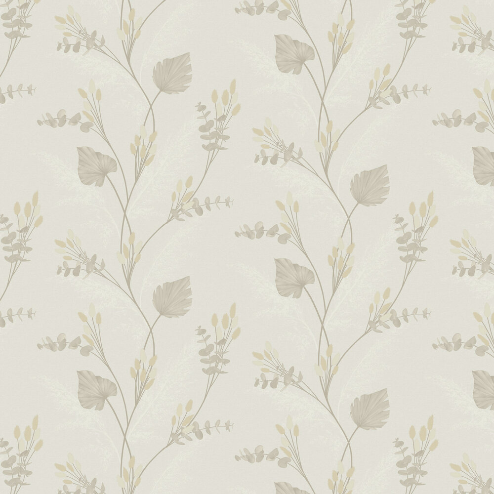 Amaranthe Wallpaper - Cream - by Albany