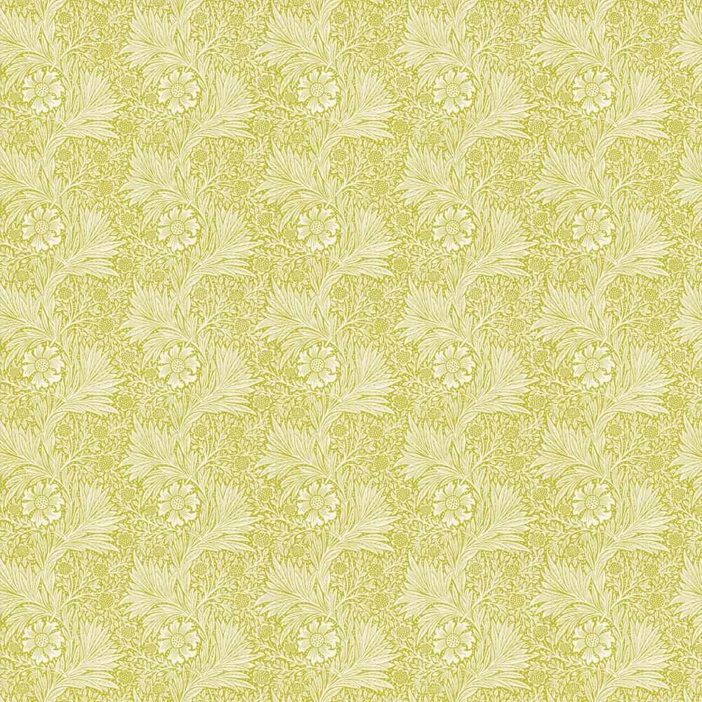 Marigold Wallpaper - Chartreuse - by Morris