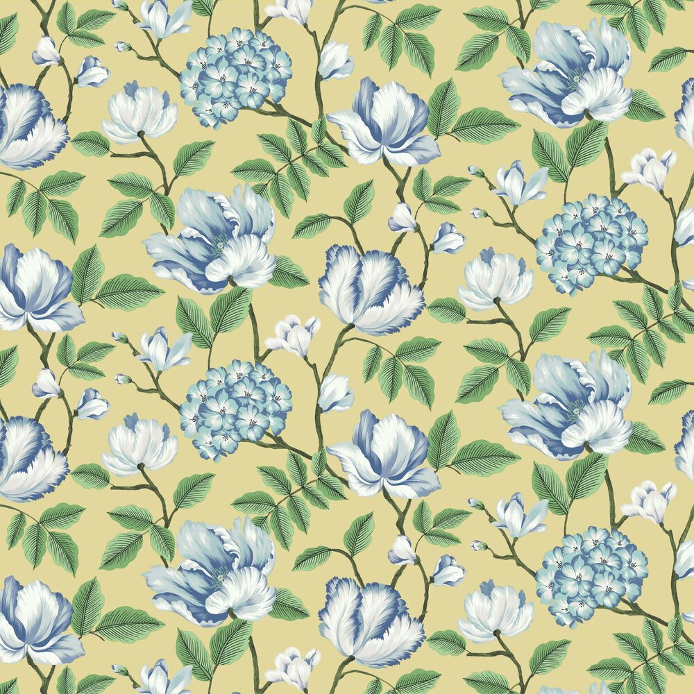 Morning Garden Wallpaper - Vanilla - by Coordonne