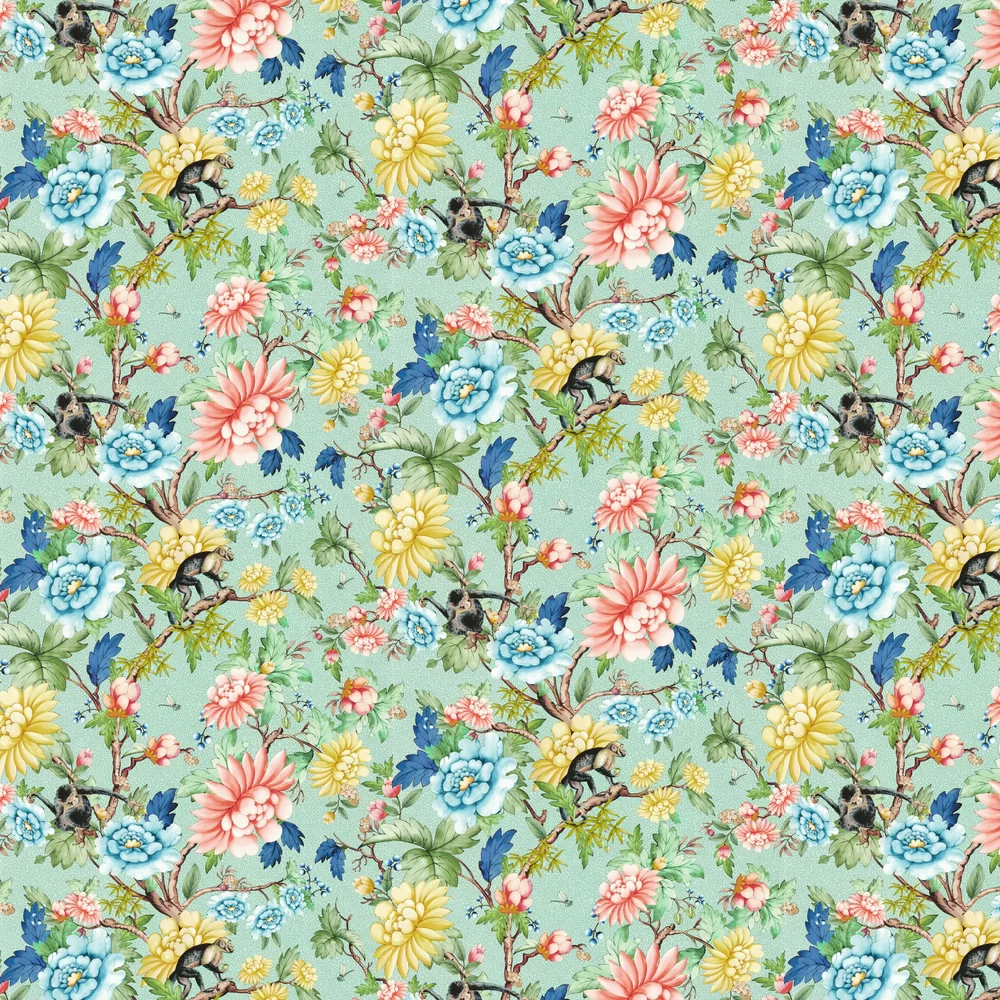 Wedgwood by Clarke & Clarke Wallpaper Sapphire Garden W0133/02