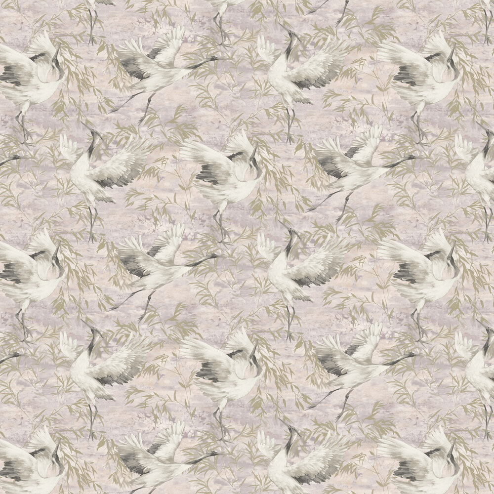 Sarus Wallpaper - Pink - by Albany