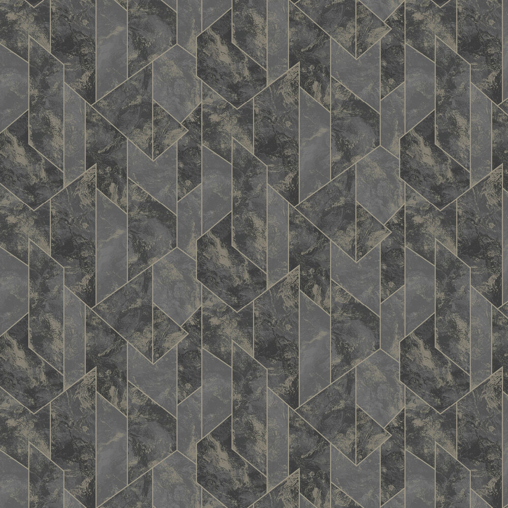 Zarci Wallpaper - Charcoal - by Albany