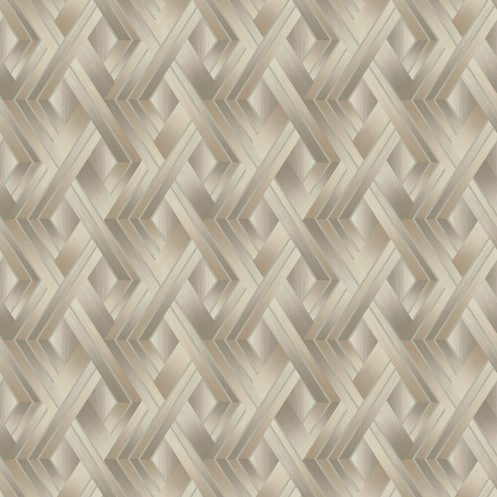 Tranquilo Wallpaper - Taupe / Grey - by Albany