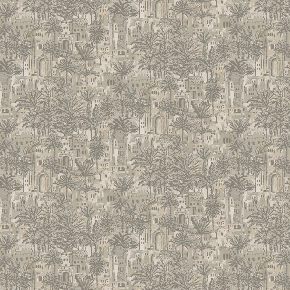 Tipaza Wallpaper - Beige - by Albany
