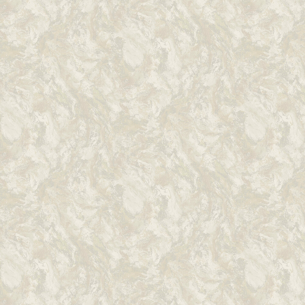 Calcutta Marble Bead Wallpaper - Champagne - by Albany
