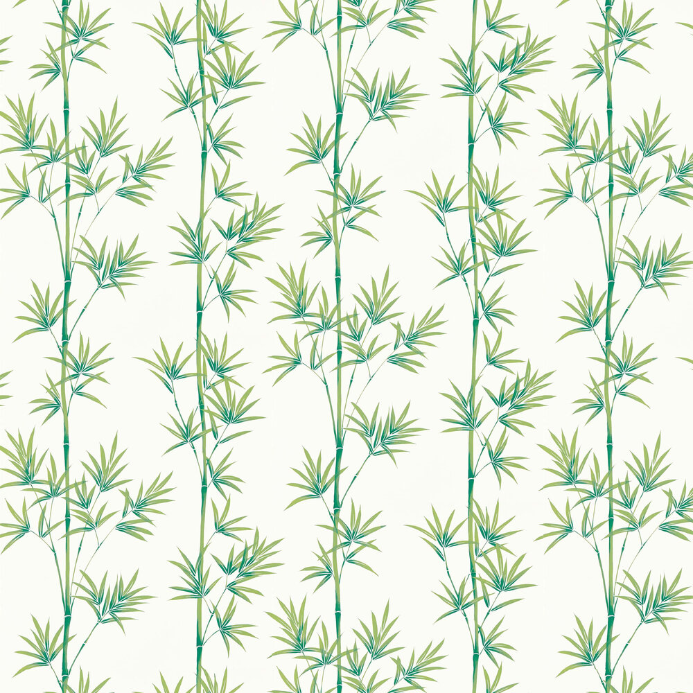 Isabella  Wallpaper - Porcelain/ Bamboo - by Harlequin