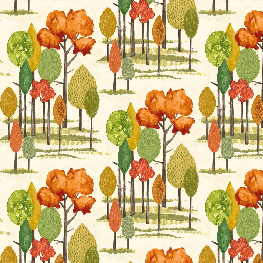 Tall Trees Wallpaper - Autumn - by Ohpopsi