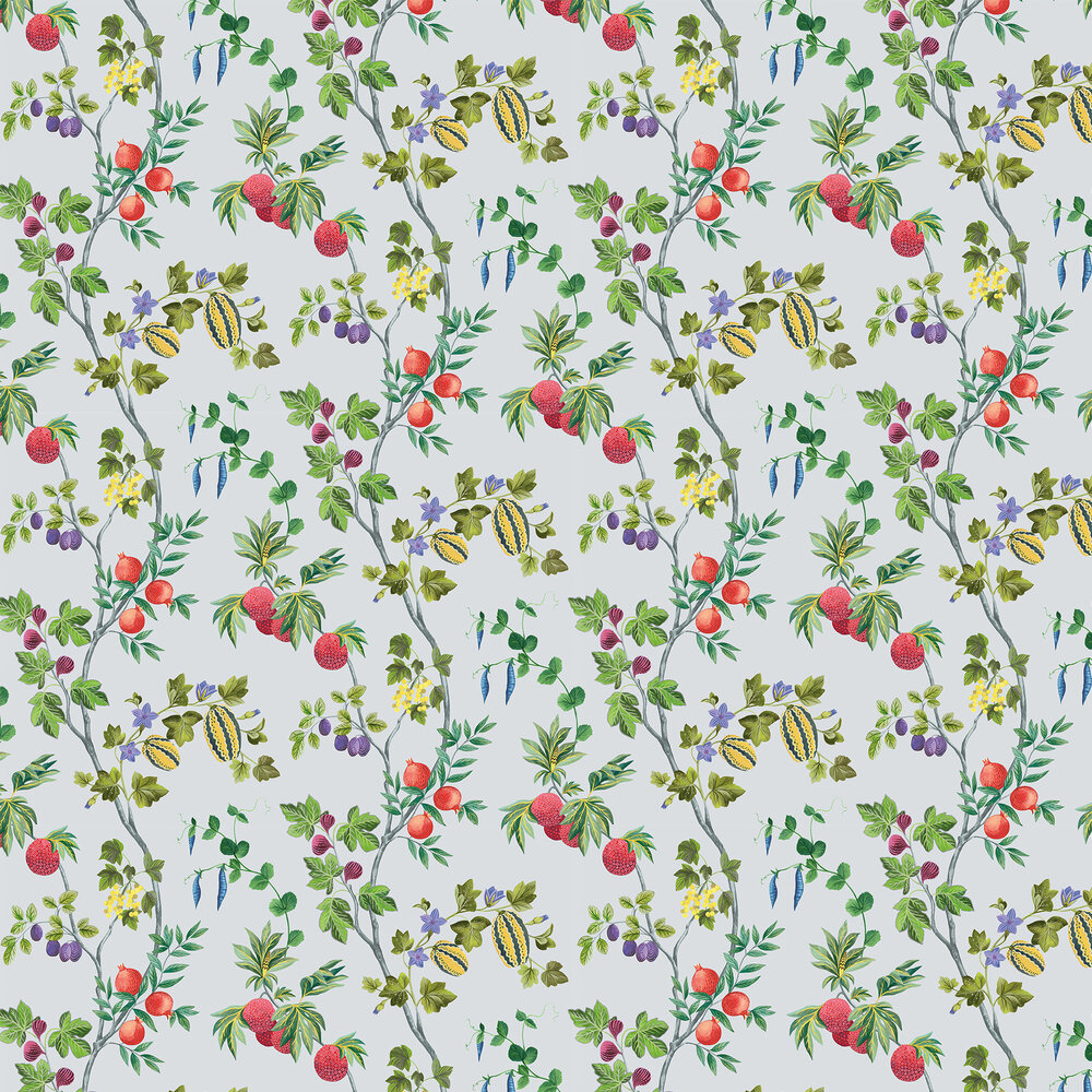 Orchard Wallpaper - Sky - by Osborne & Little