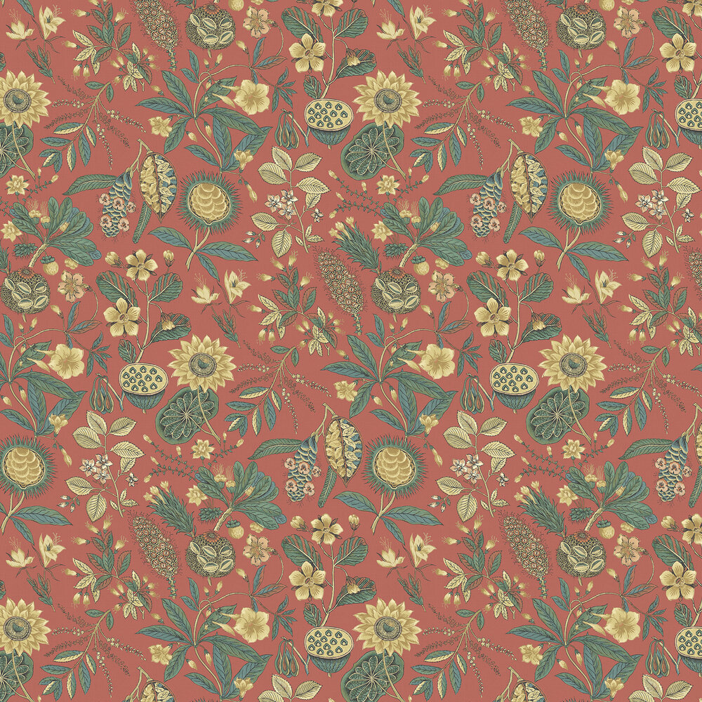 Exotic Fruit Wallpaper - Quince - by The Design Archives