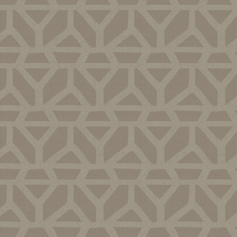 Chunky Wallpaper - Brown - by Eijffinger