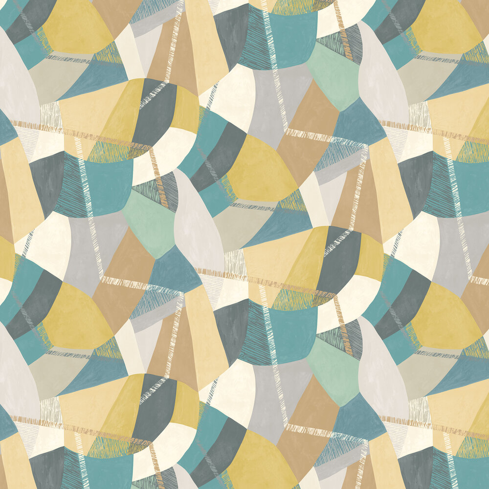 Abstract Geo Wallpaper - Smoke & Latte - by Ohpopsi