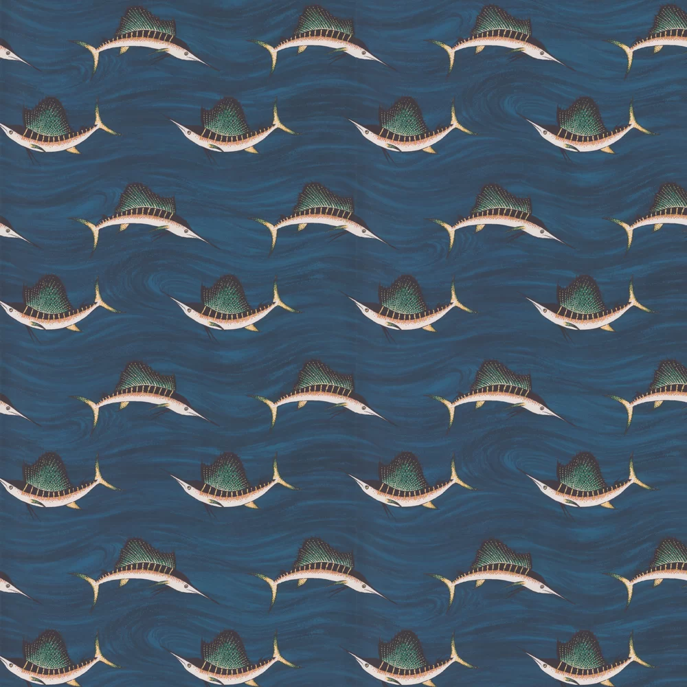 Kerry Caffyn Wallpaper Swordfish KC2017