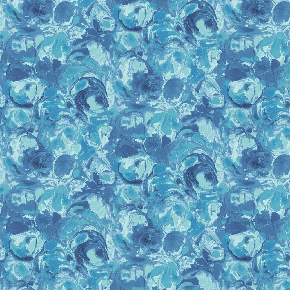 Venetian Wallpaper - Royal Swirl - by Ohpopsi