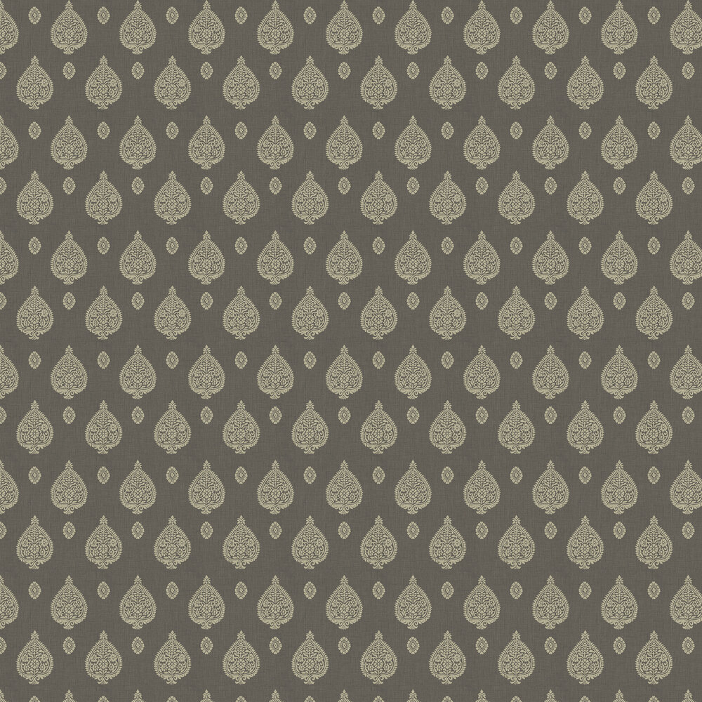 Malaya Wallpaper - Cocoa - by The Design Archives