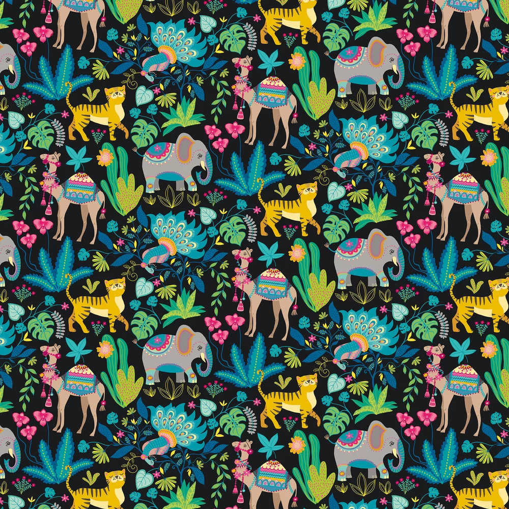 Ohpopsi Wallpaper Samba Safari WGU50137W