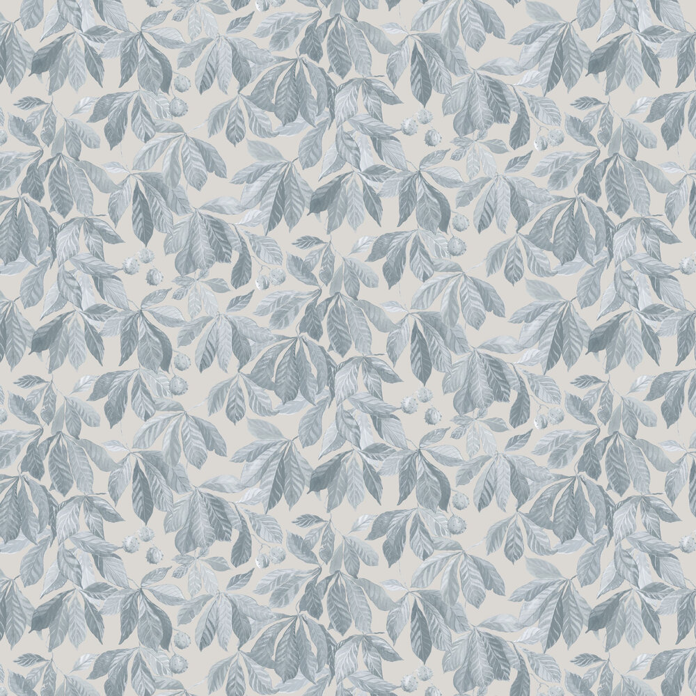 Kertsi Wallpaper - Soft Blue - by Sandberg