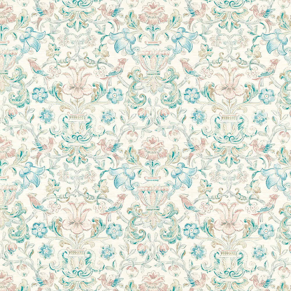 Zoffany Wallpaper Pompadour Print  (Sold by the metre) 313016