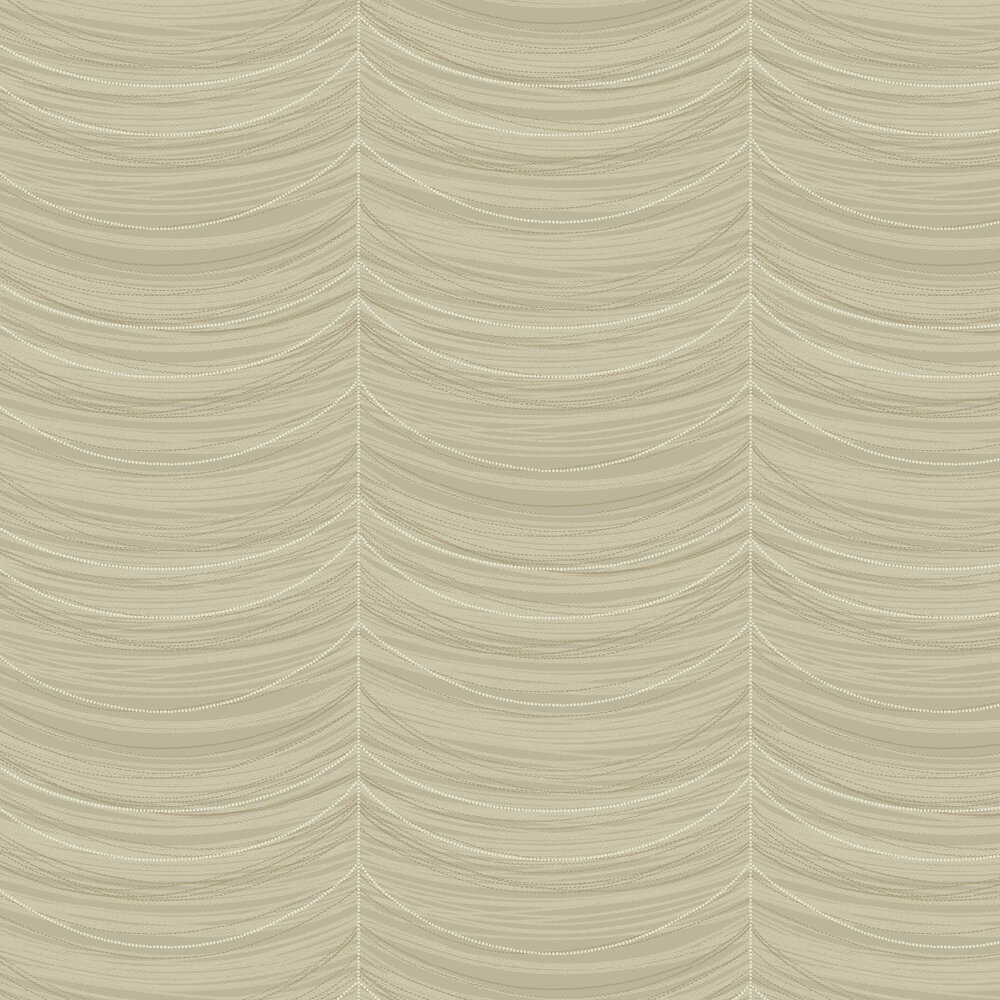 Beads Wallpaper - Taupe - by Etten