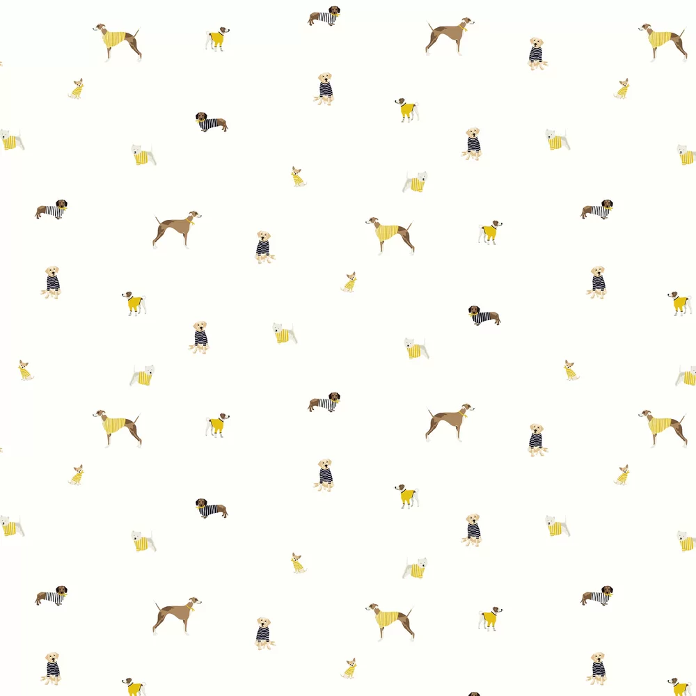 Joules Wallpaper Harbour Dogs 118560