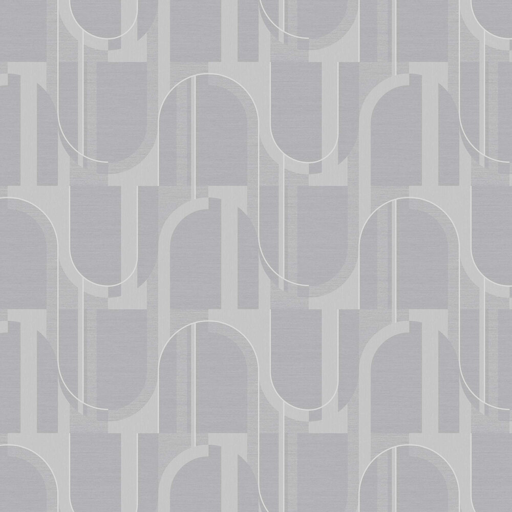Marcia Wallpaper - Grey - by Graham & Brown