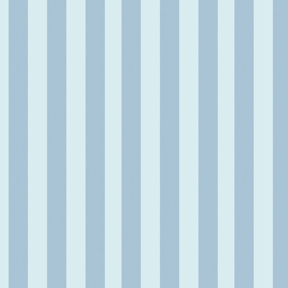 Lille Wallpaper - Blue Sky - by Laura Ashley