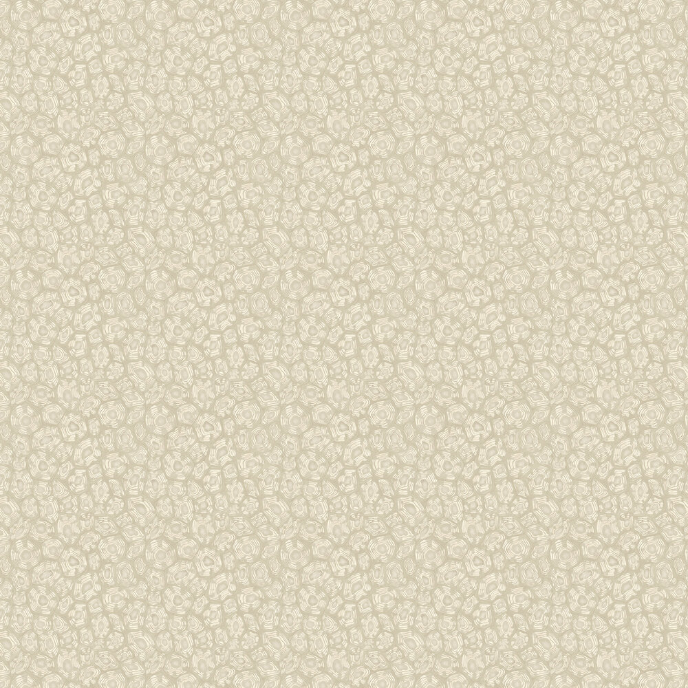 Savanna Shell  Wallpaper - Parchment, Linen & Metallic Gilver - by Cole & Son