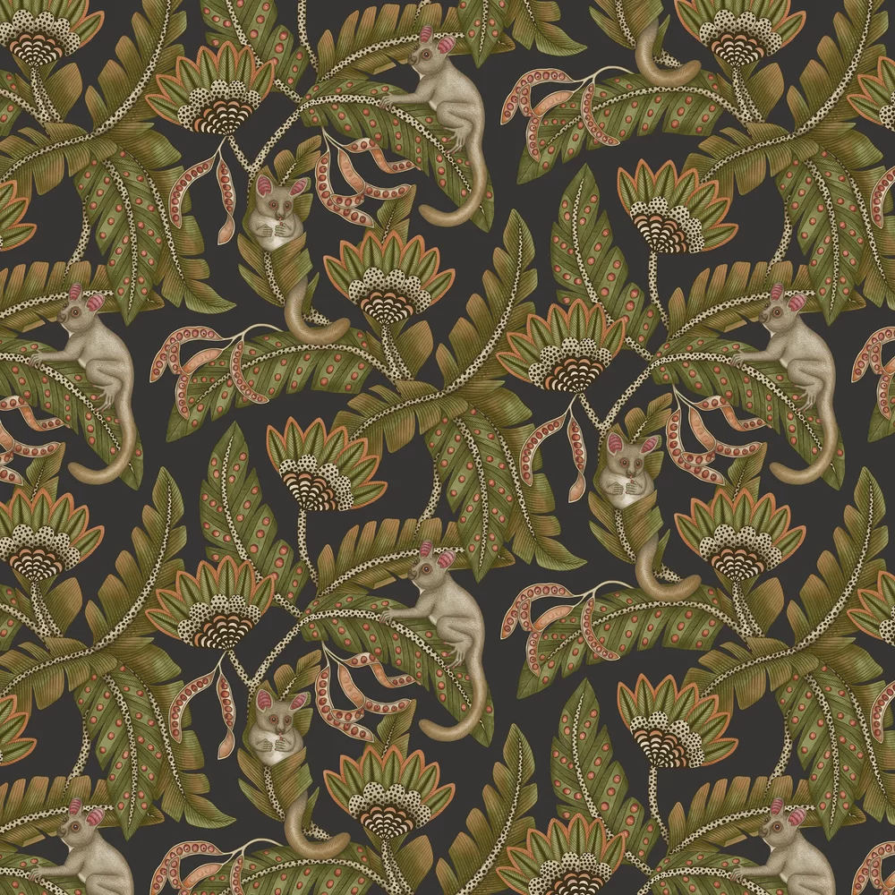 Cole & Son Wallpaper Bush Baby 119/7031