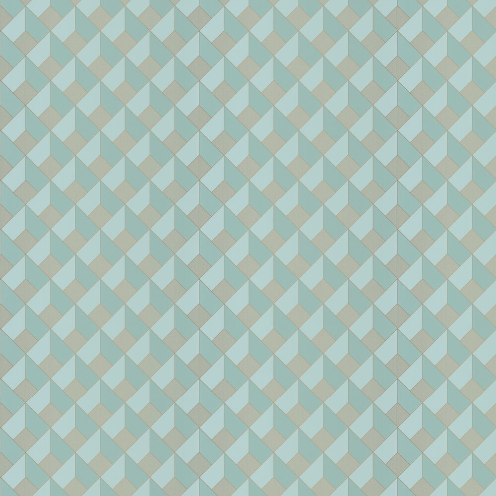 Square Wallpaper - Smoke Blue - by Caselio