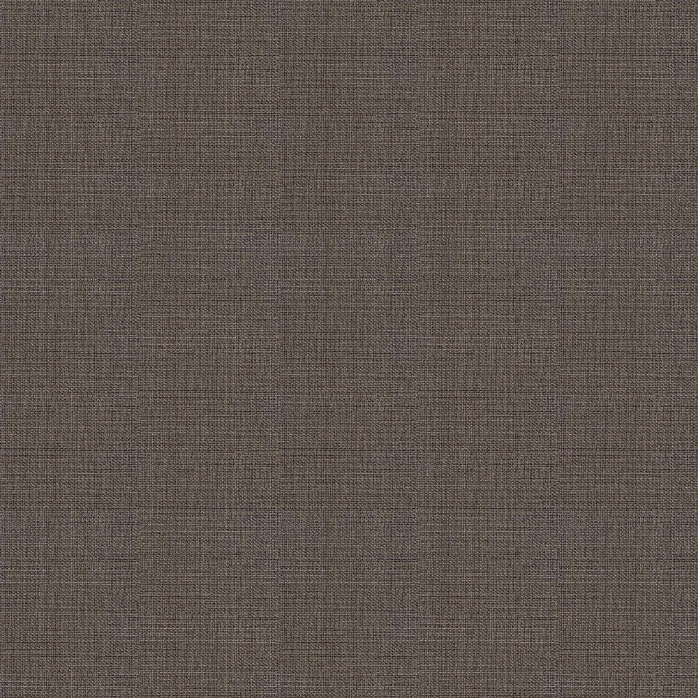 Linen Weave Wallpaper - Brown - by Next