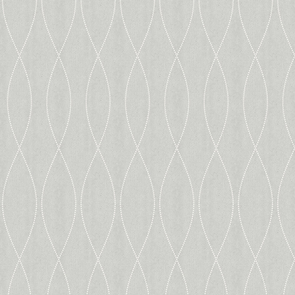 Gewerberschule Wallpaper - Grey / White - by Studio 465