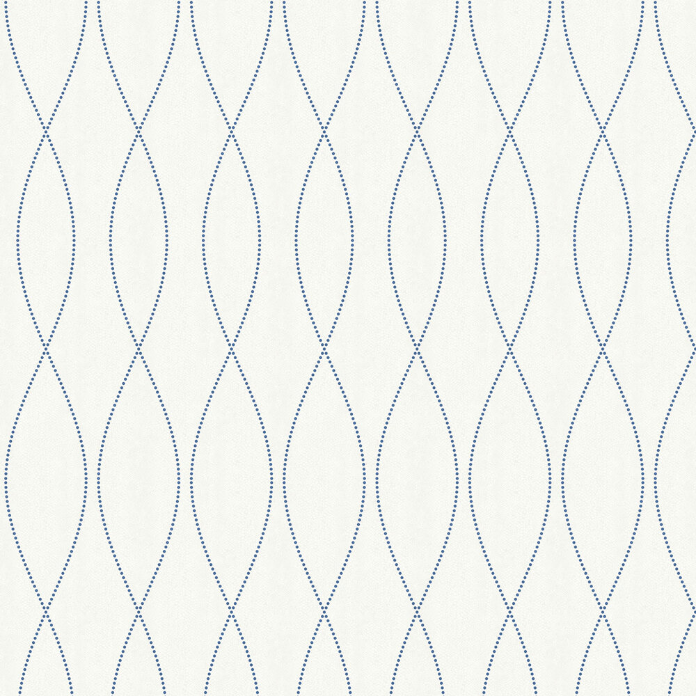 Gewerberschule Wallpaper - Grey / Blue - by Studio 465