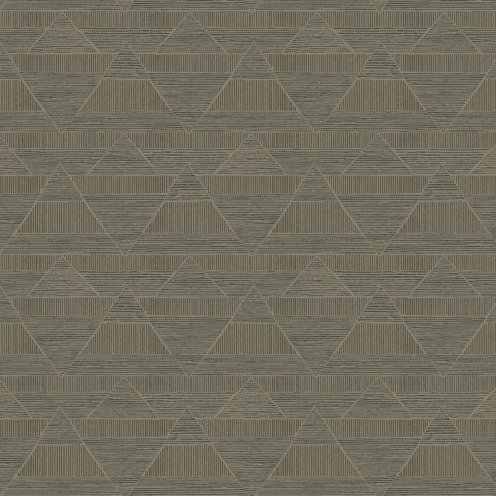 Triangle Lines Wallpaper - Slate - by Eijffinger