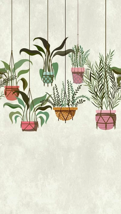 Metropolitan Stories Mural Abseil Plants 38266-1