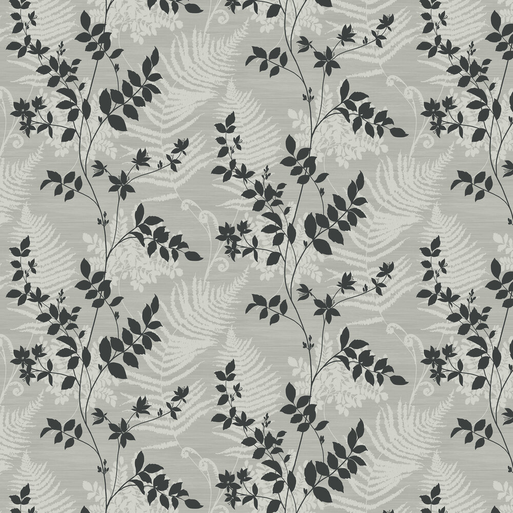 Rascanya Wallpaper - Grey - by Studio 465