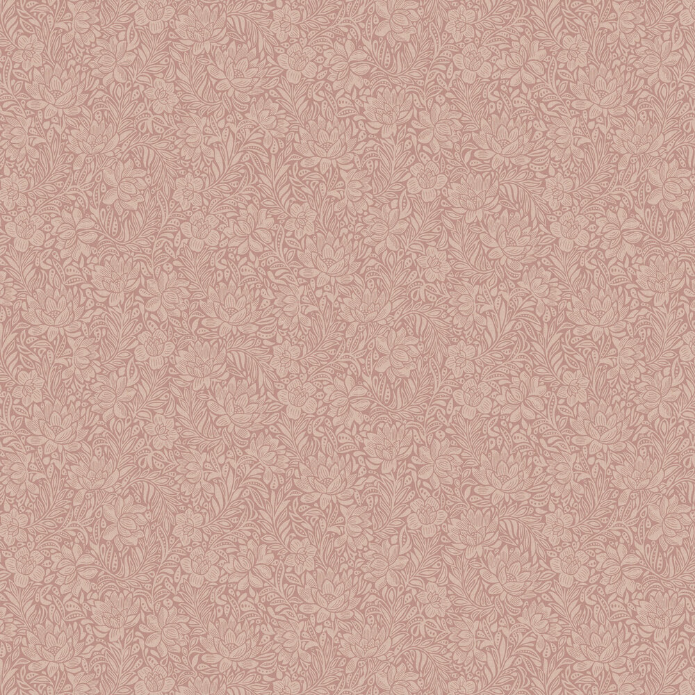 Chestnut Wallpaper - Rose Dawn - by Eijffinger