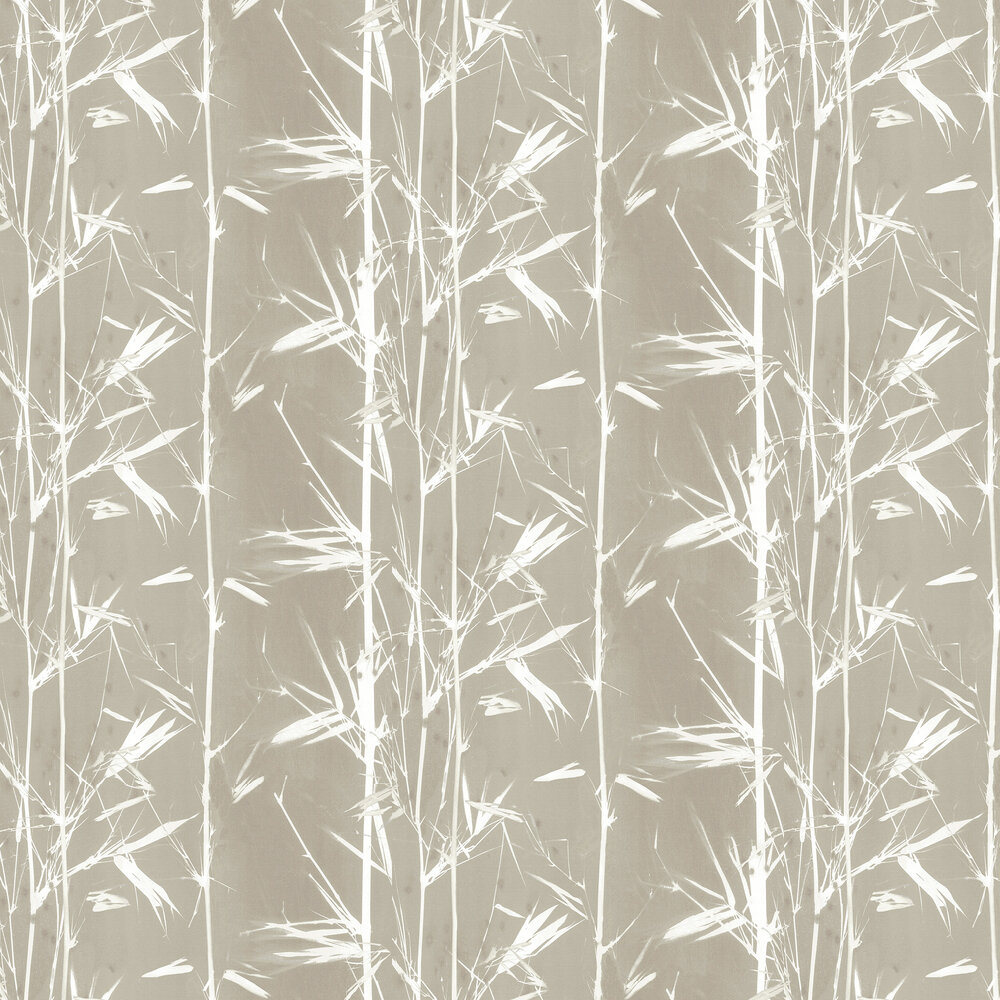 Bamboo Wallpaper - Taupe - by Dado Atelier