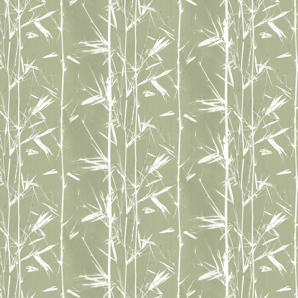 Bamboo Wallpaper - Khaki - by Dado Atelier