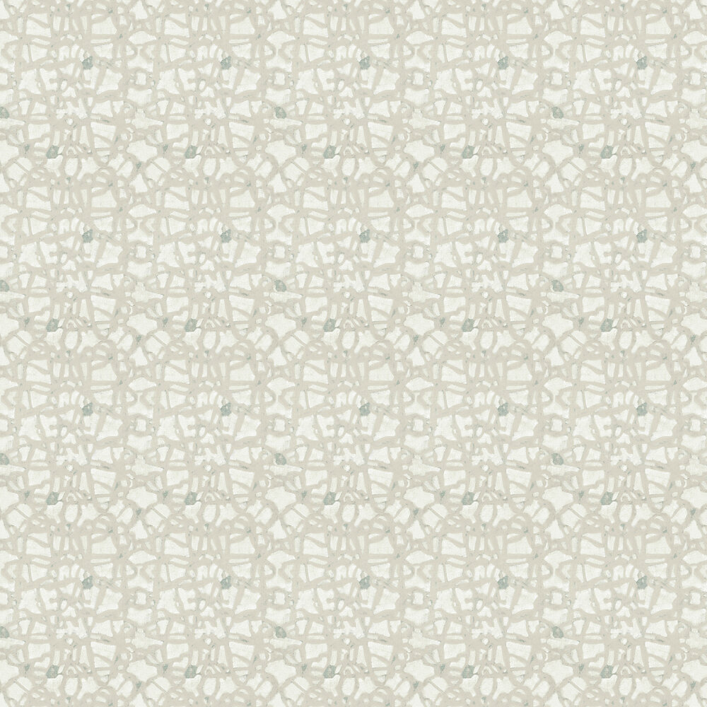 Lineament Wallpaper - Chalk - by Dado Atelier
