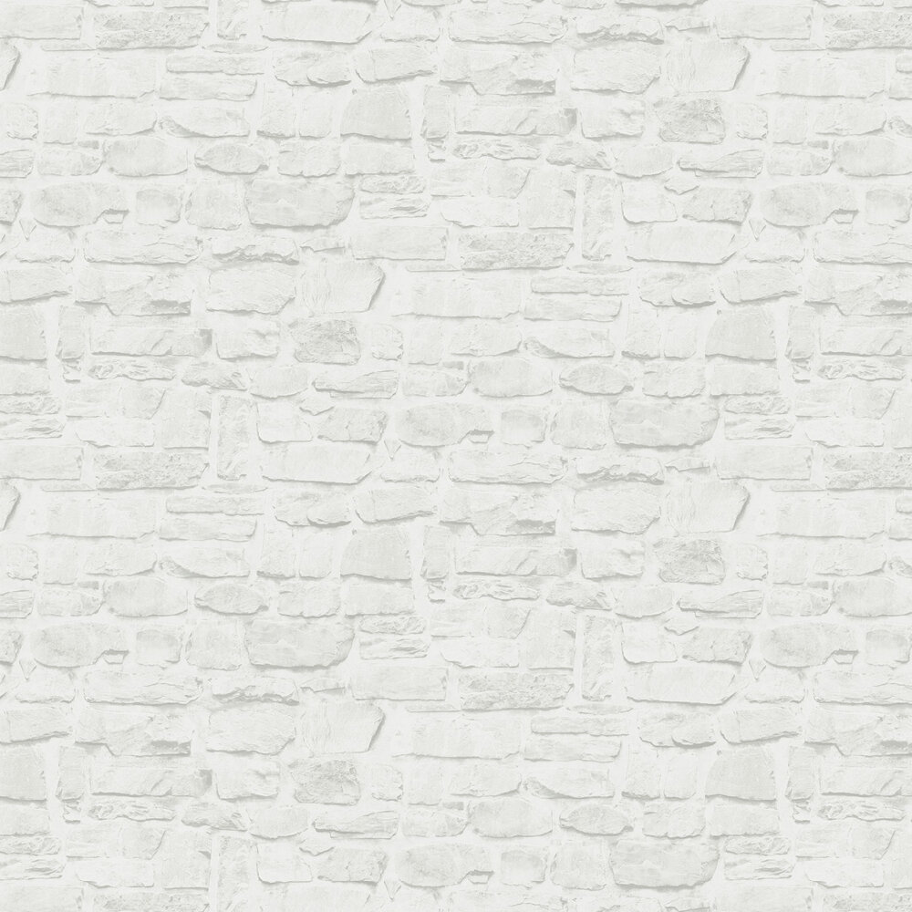 White Brick Wallpaper - by The Wall Cover